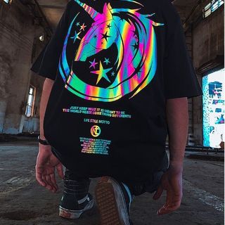 Áo thun phản Quang unisex