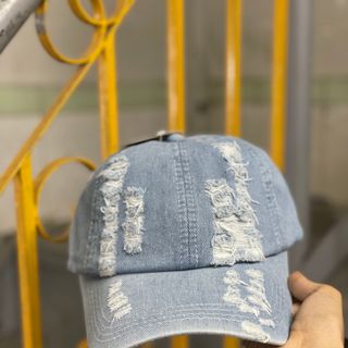 NÓN KẾT JEANS RÁCH BỤI