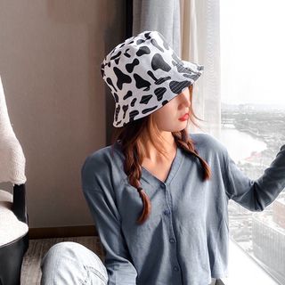 NÓN BUCKET BÒ SỮA