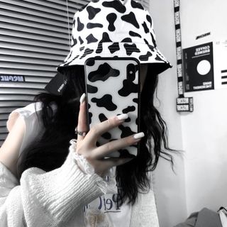 NÓN BUCKET BÒ SỮA