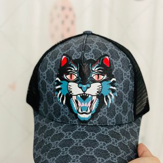 NÓN KẾT PHỐI LƯỚI CON HỔ 7 MÀU