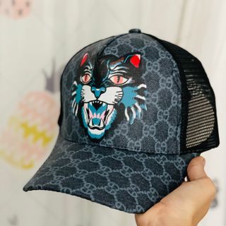 NÓN KẾT PHỐI LƯỚI CON HỔ 7 MÀU