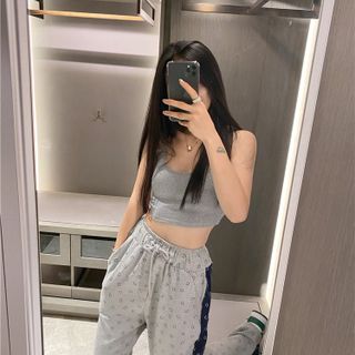 QUẦN THUN ỐNG RỘNG MẶT CƯỜI