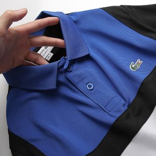 LACO.STE-ÁO PO.LO POLY-PHỐI THÂN TRƯỚC