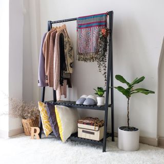 Giá Treo Quần Áo A Hanger 2fm - màu đen (NỘI THẤT KIỂU HÀN)_ An Furniture