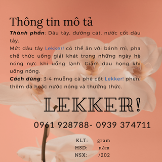 Mứt dâu tây