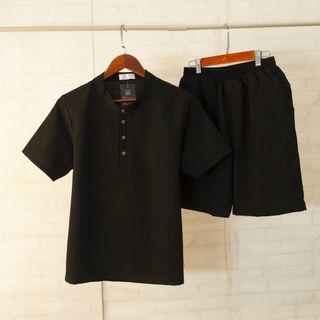 Bộ Đũi Xước Nam Hàng May Kĩ Dễ Bán Hè