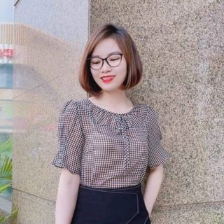 Sơ mi công sở họa tiết kẻ giá sỉ