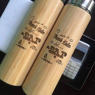 Bình giữ nhiệt tre 500ml