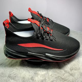 Giày Sneaker Đỏ Đen