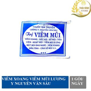 Viêm Xoang Viêm Mũi Nguyễn Văn Sáu túi 50 gói