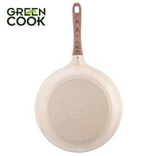 CHẢO ĐÚC CHỐNG DÍNH ĐÁY TỪ CERAMIC GREENCOOK GCP03-26IH SIZE 26CM