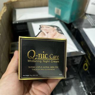 Q-nic Kem dưỡng trắng da ban đêm