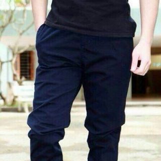 Quần jogger kaki dây kéo gót mềm mịn