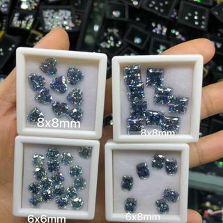 Kim Cương màu cao cấp Moisanite Vàng/ Blue/ Xanh Lá