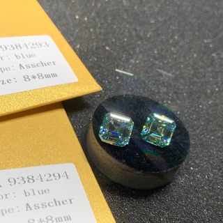 Kim Cương màu cao cấp Moisanite Vàng/ Blue/ Xanh Lá