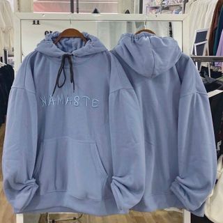Áo hoodie nỉ ngoại tay phòng nhúng thêu hình nón 2 lớp đẹp