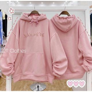 Áo hoodie nỉ ngoại tay phòng nhúng thêu hình nón 2 lớp đẹp