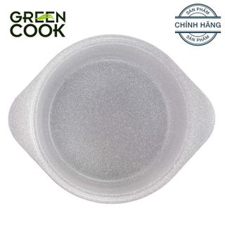 NỒI ĐÚC VÂN ĐÁ CERAMIC CHỐNG DÍNH ĐÁY TỪ GREENCOOK GCS02-20IH SIZE 20CM