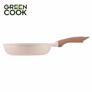 CHẢO ĐÚC CHỐNG DÍNH ĐÁY TỪ CERAMIC GREENCOOK GCP03-28IH SIZE 28CM