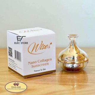 Kem trắng da chống nắng Wise Nano collagen Sunscreen Thái Lan
