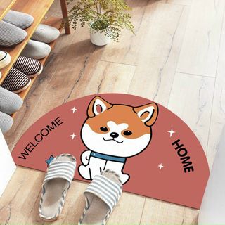 Thảm chân 3D hình bán nguyệt
