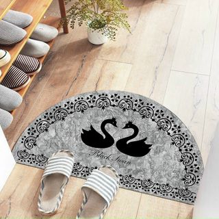 Thảm chân 3D hình bán nguyệt