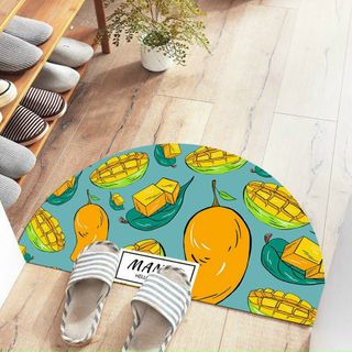 Thảm chân 3D hình bán nguyệt