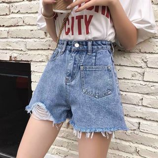 Quần short jean nữ Size đại. MS1025