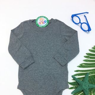 BodySuit dài tay màu sắc trơn dành cho Bé BS049