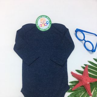 BodySuit dài tay màu sắc trơn dành cho Bé BS049