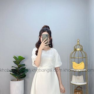 ĐẦM DỰ TIỆC XÒE EO CÁCH ĐIỆU