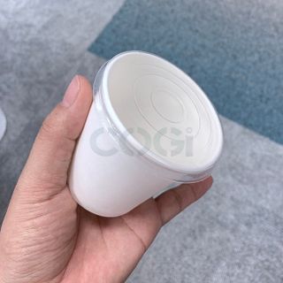 Set 100 Ly giấy 173ml - 6oz - Không kèm nắp - Dùng đựng sữa chua, gia vị, sản phẩm dùng thử, dùng uống nước một lần