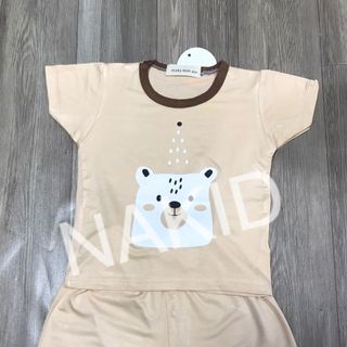 GIÁ SỐC - Bộ Cộc Tay Chất Thun Lạnh Hàng Minky Mom Họa Tiết Con Thú- MKTC02