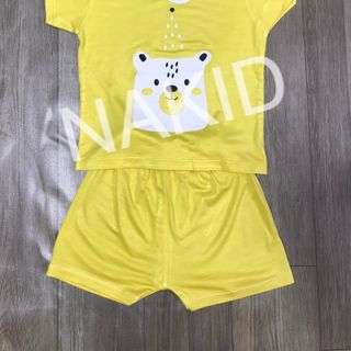 GIÁ SỐC - Bộ Cộc Tay Chất Thun Lạnh Hàng Minky Mom Họa Tiết Con Thú- MKTC02