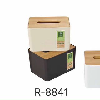 Hộp Đựng Khăn Giấy Nắp Gỗ, Hộp Khăn Giấy Decor Để Bàn Siêu Sang Trọng