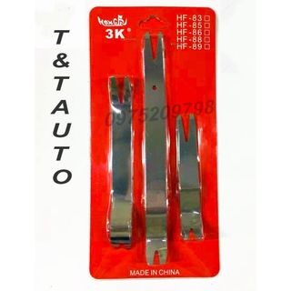 [FREE SHIP] Bộ cậy taplo 3 thanh inox