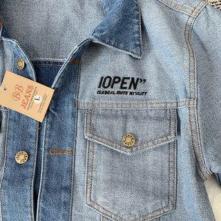 Áo khoác jean unisex
