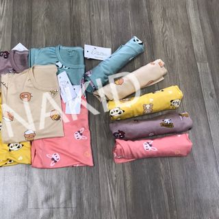GIÁ SỐC - Bộ Cộc Tay Trơn Kwoo Chất Thun Lạnh Cho Bé trai/ Bé Gái