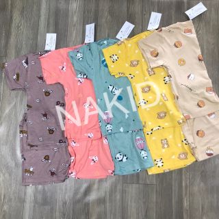 GIÁ SỐC - Bộ Cộc Tay Trơn Kwoo Chất Thun Lạnh Cho Bé trai/ Bé Gái -MKHC01
