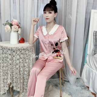 bộ lụa cổ sen