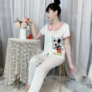 bộ lụa cổ sen