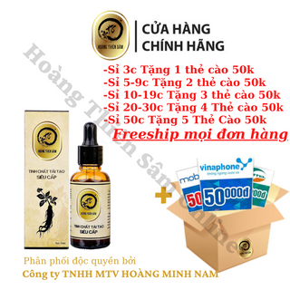 Tái Tạo Hoàng Thiên Sâm (Tặng Thẻ Cào Điện Thoại 50k + Freeship) giá sỉ