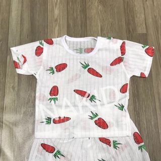 GIÁ SỐC - BỘ COTTON GIẤY CỘC TAY CÀI VAI CHO BÉ 5-15 KG, GIAO MẪU NGẪU NHIÊN - CTC01