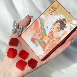 sét 5 son hồ ly đỏ
