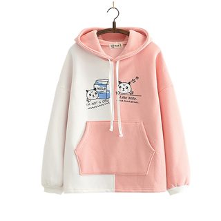 ÁO HOODIE MÈO 2 MÀU