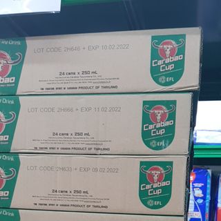 Nước tăng lực thương hiệu CARABAO (Thái Lan)