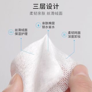 Bông tẩy trang Maycreat Thỏ 150 miếng 3 lớp