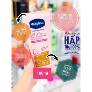Dưỡng thể vaseline 50x xịn