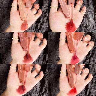 Son kem Herorange Lip Mud Glaze Lip Gloss ống cây vuông dưỡng ẩm chống nước nhung mịn